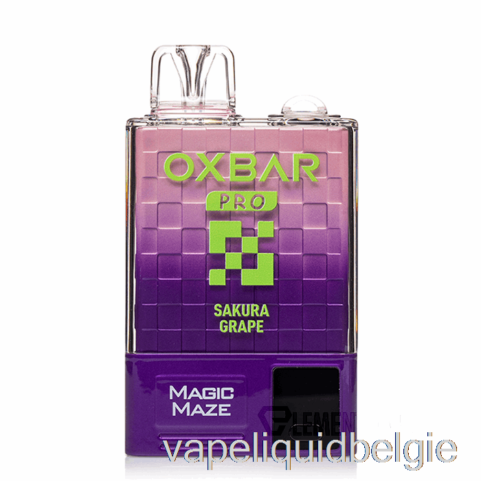 Vape Smaken Oxbar Magic Maze Pro 10000 Wegwerp Sakura Druif